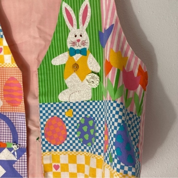 Easter bunny open vest - Picture 4 of 13